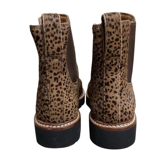 Madewell The Citywalk Lugsole Chelsea Boot Real Calf Hair Leather Womens Size 7 - Picture 7 of 9